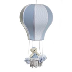 Idéias para Decorar Quarto de Bebe 11 Potinho de Mel Lustre BalC3A3o Cintura Urso Azul Quarto BebC3AA Infantil Menino 5604 050754 1 zoom 1