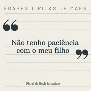 Floral de Bach para Paciência