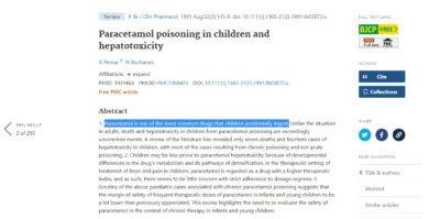 O Paracetamol é Seguro? 3 trabalho3